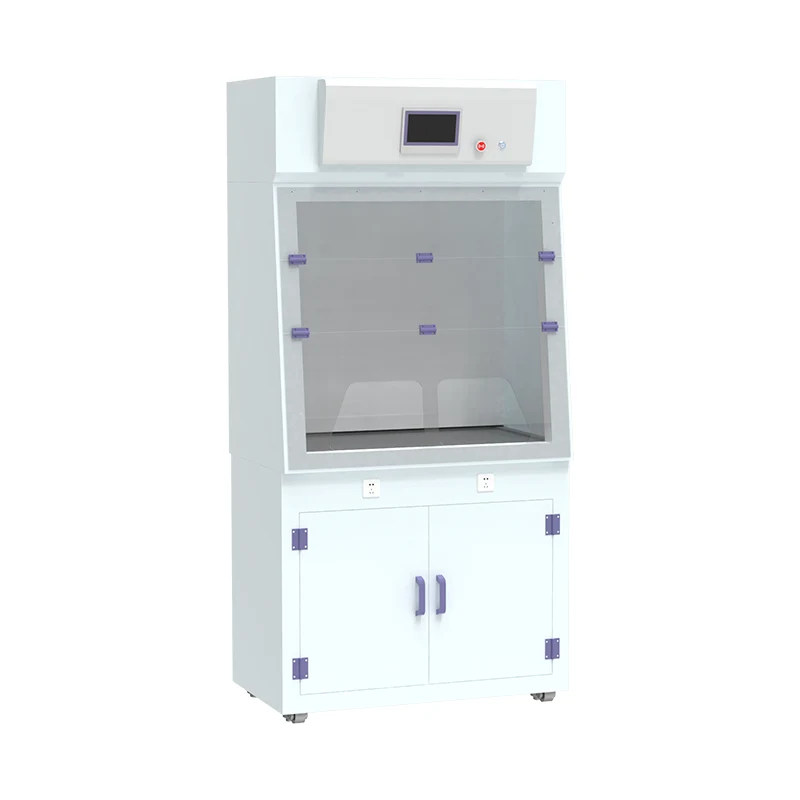 Duktelös golvmonterad PP Fume Hood