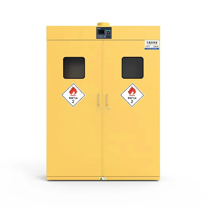 Kvadruple-flaskexplosion Proof Gas Cylinder Storage Cabinet