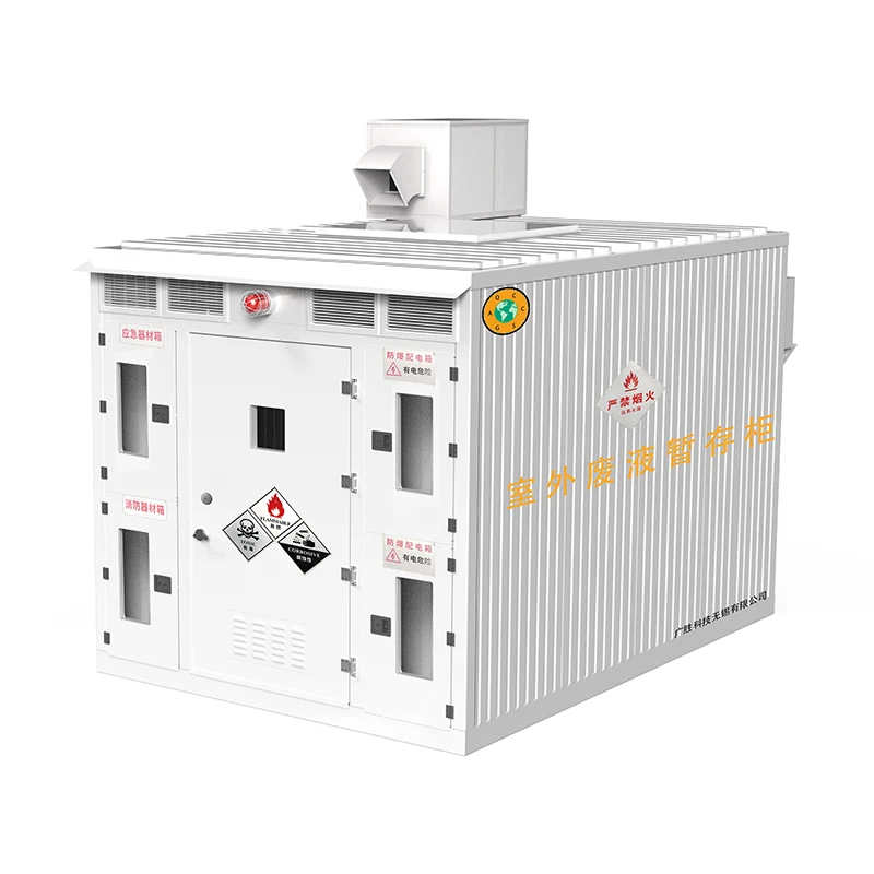 Walk-In Explosion-Proof Hazardous Waste Containerhus